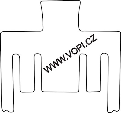 Autokoberce Kia Carnival 05/1999 - 03/2002 prostřední sada Autofit (2310)